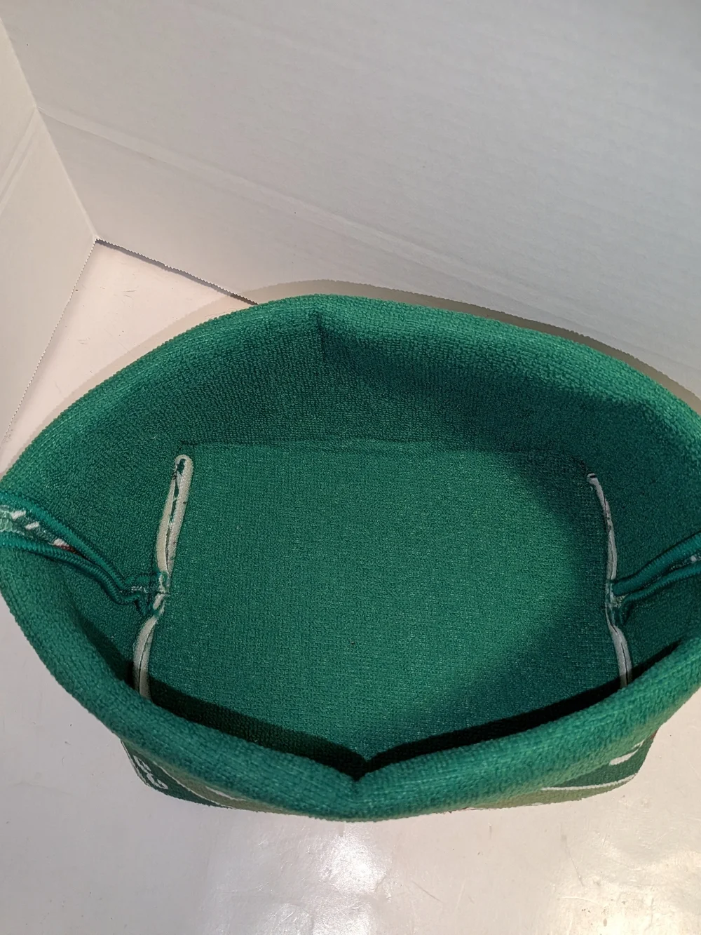 Green Football Field Storage Basket